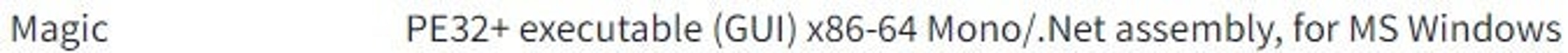 The magic attribute (in the web analysis report for AdventureQuest.exe)