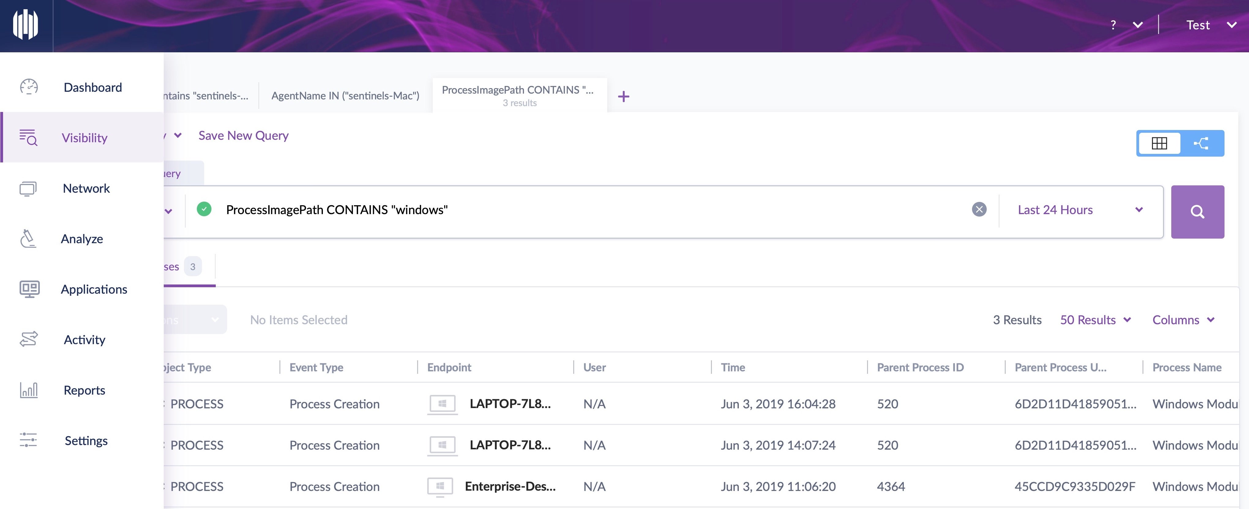 A screenshot image of SentinelOne