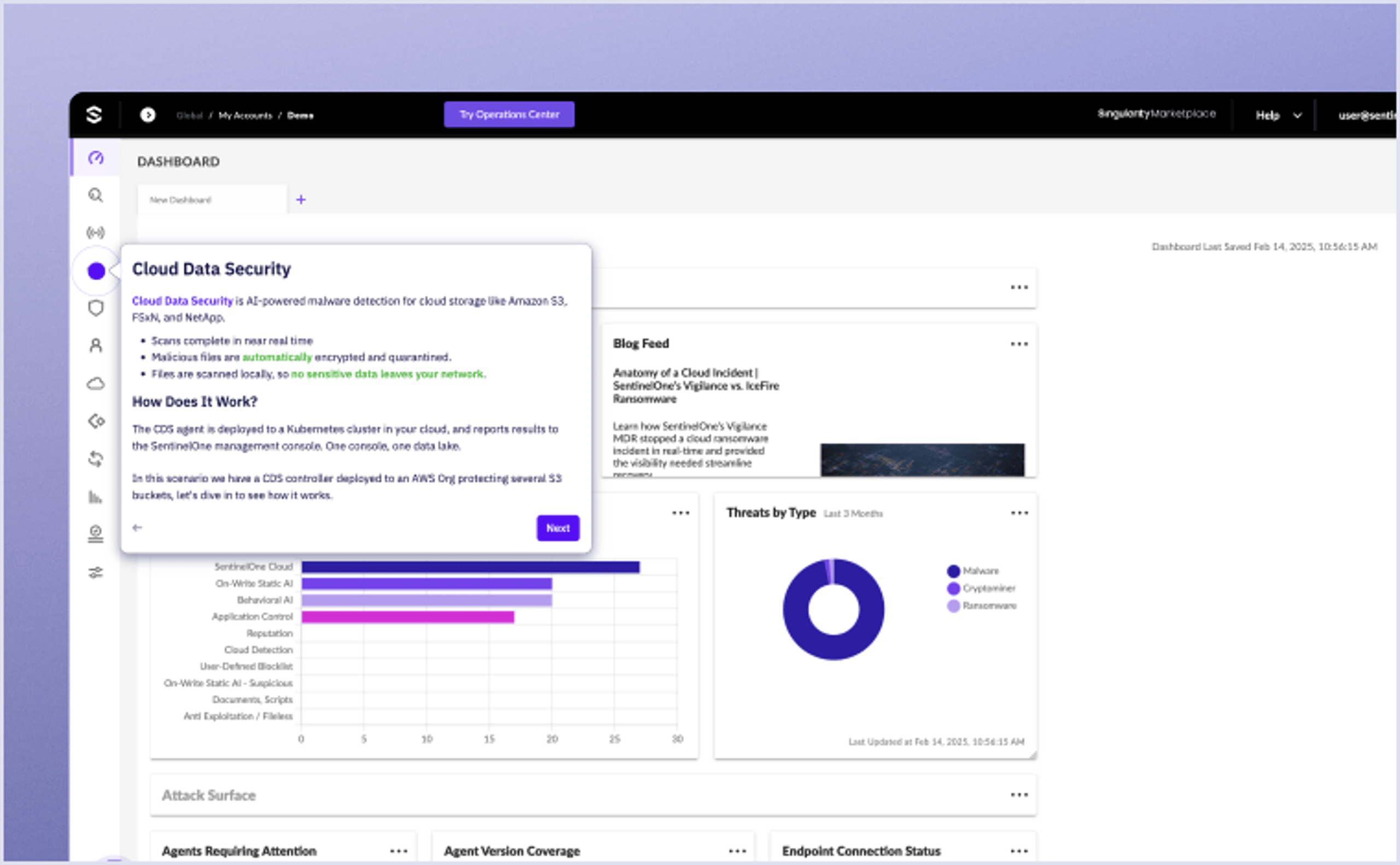 Singularity Cloud Data Security