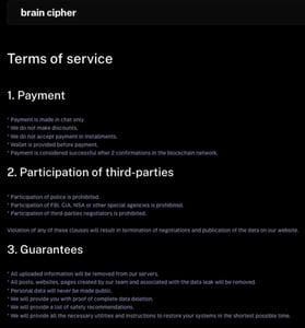 Brain Cipher Ransomware: Analysis, Detection, and Mitigation
