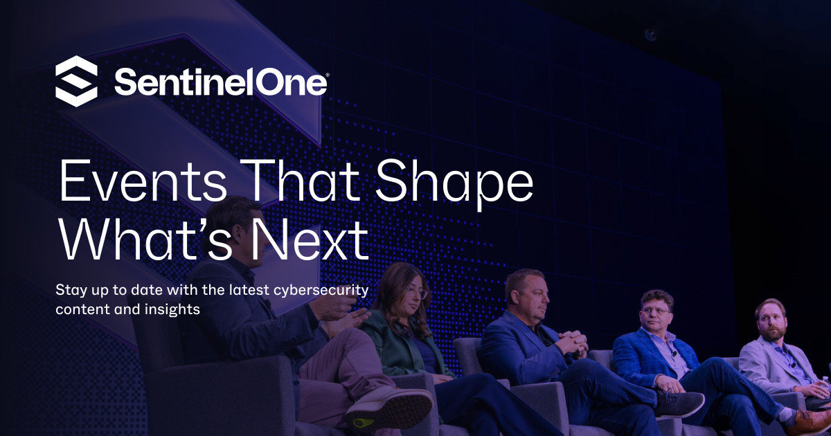 Cybersecurity Events & Conferences 2026 | SentinelOne