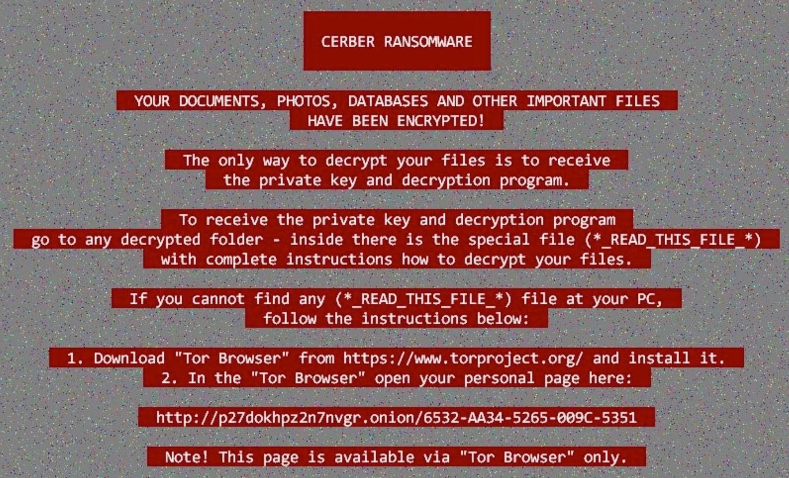 Cerber Ransomware: In-Depth Analysis, Detection, and Mitigation