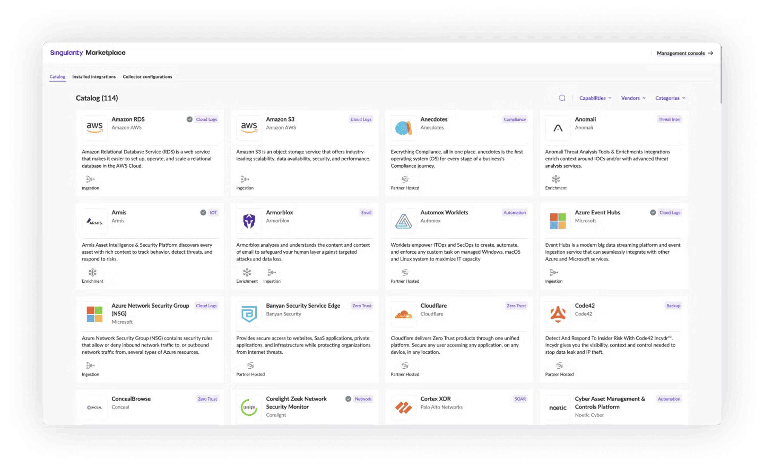 Singularity Marketplace