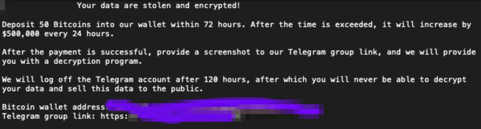 Kasseika Ransomware - Note | SentinelOne