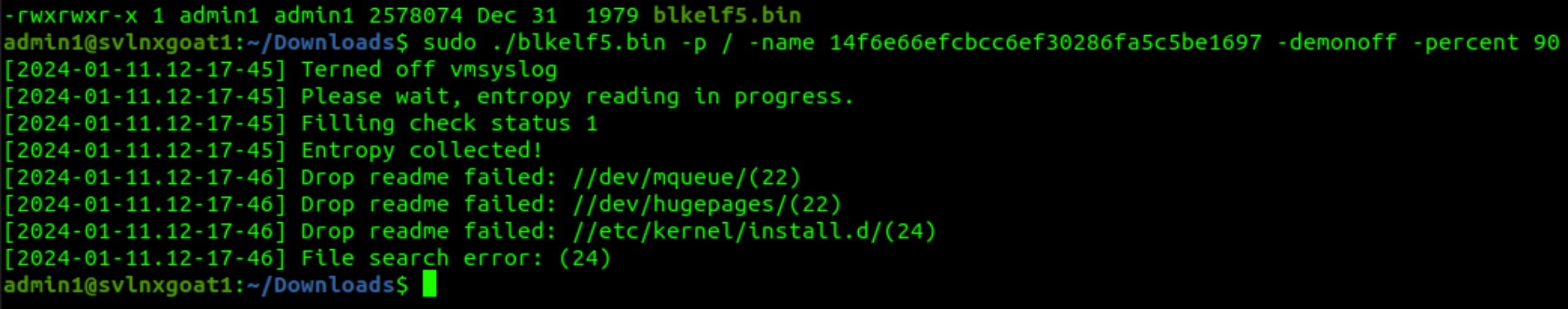 BlackSuit Ransomware - logs | SentinelOne