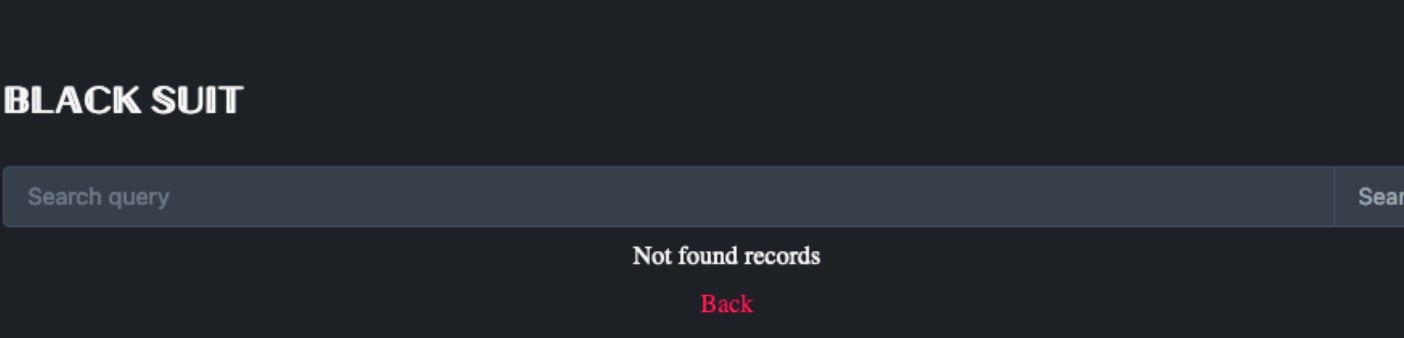 BlackSuit Ransomware - Search Query | SentinelOne