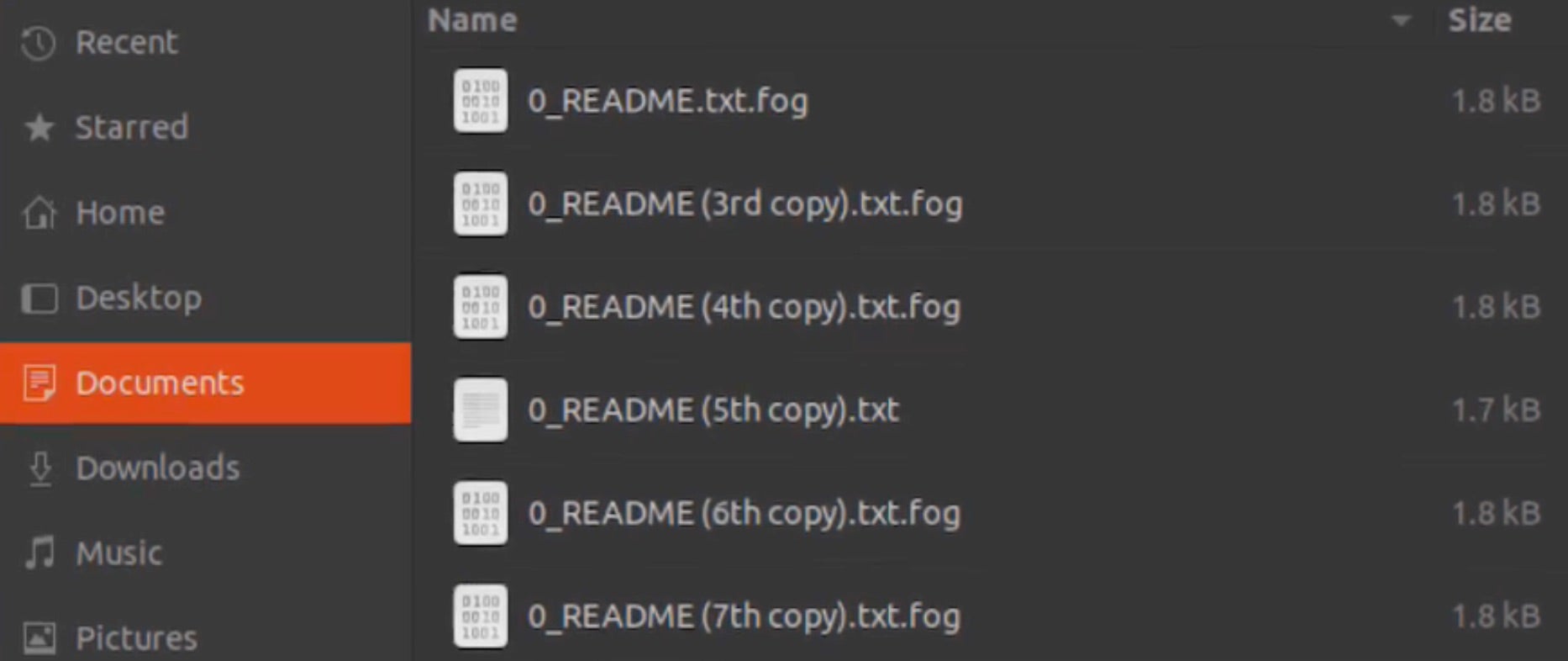 Fog Ransomware - Readme File | SentinelOne