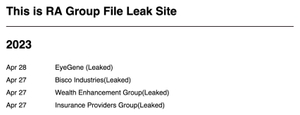 RA Group Ransomware: Analysis, Detection, and Mitigation