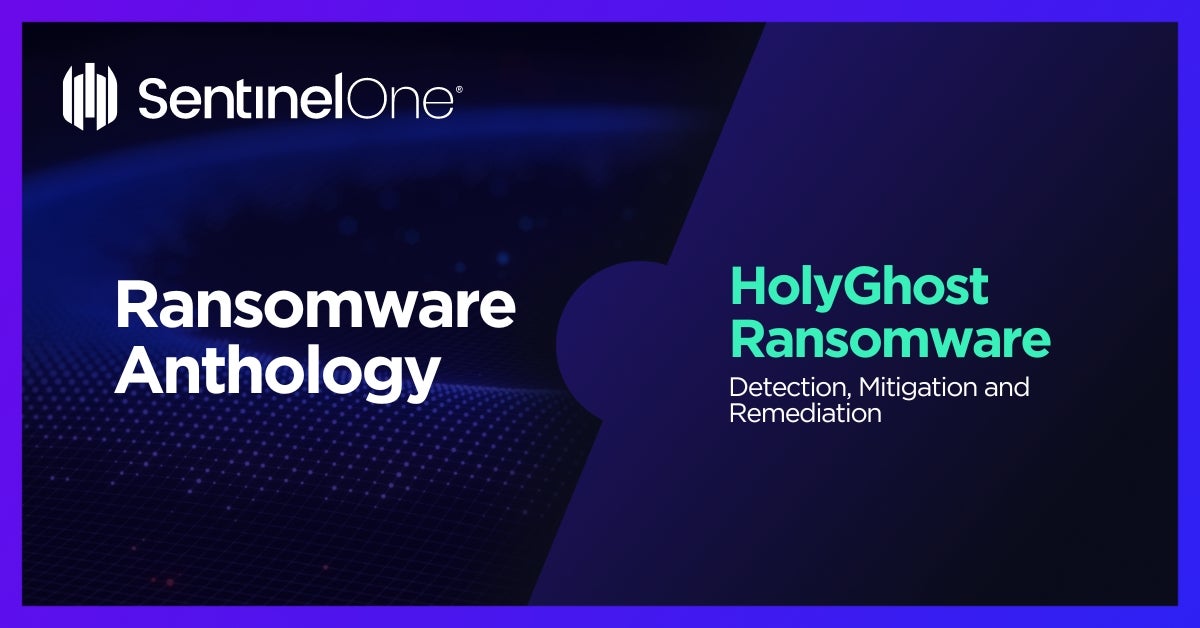 HolyGhost Ransomware - Featured Image | SentinelOne