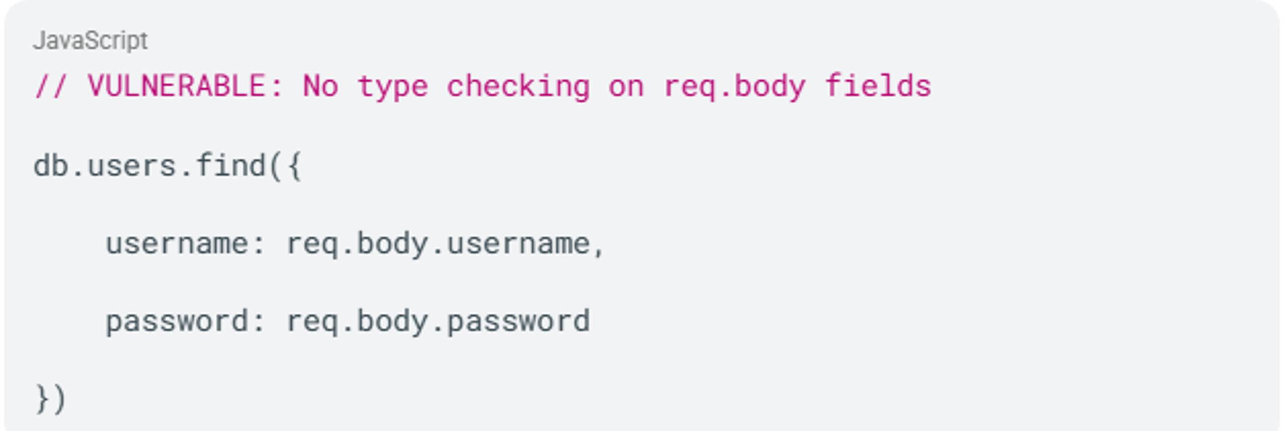 Operator injection