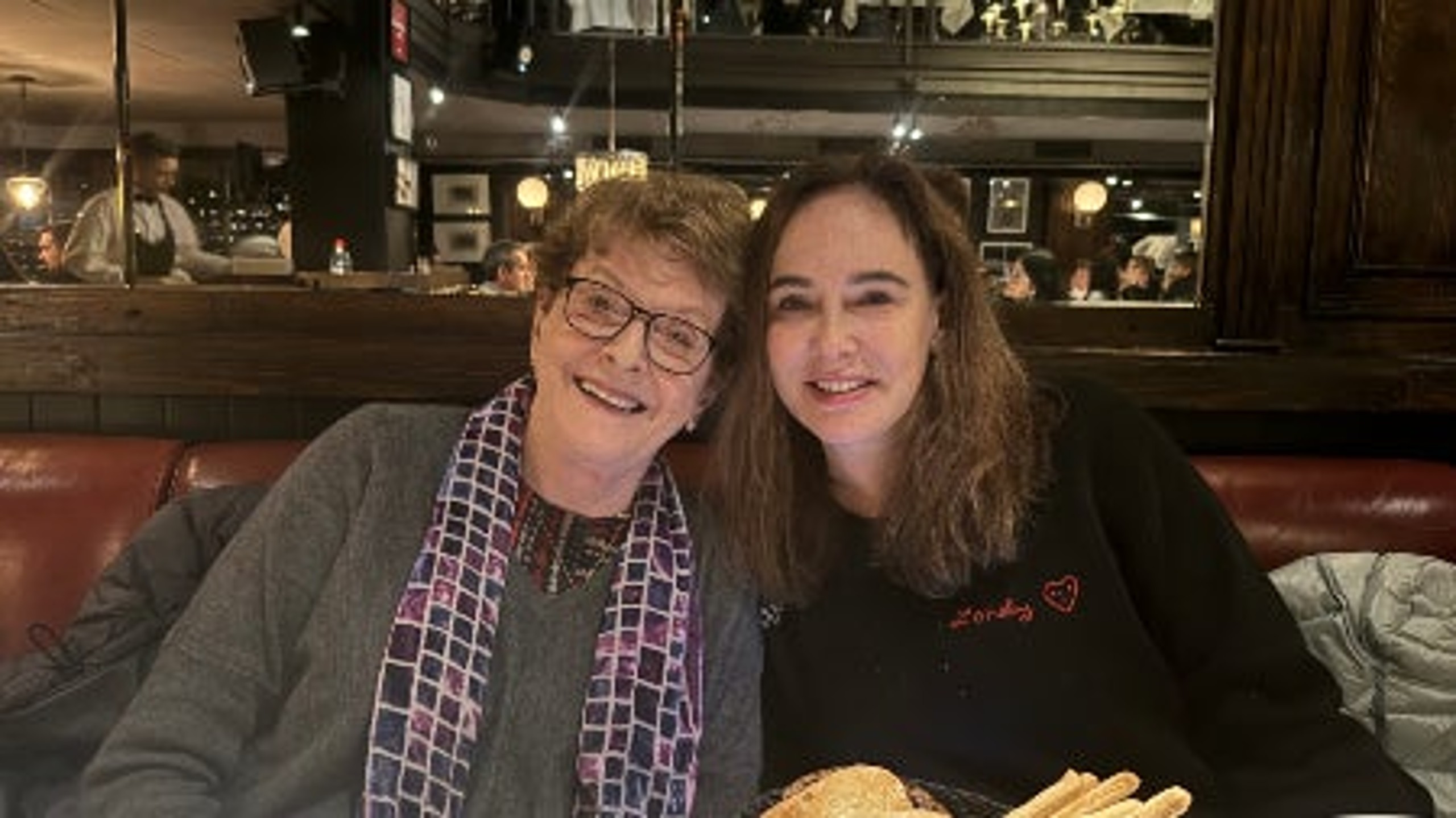 Ana Pinczuk and Mom
