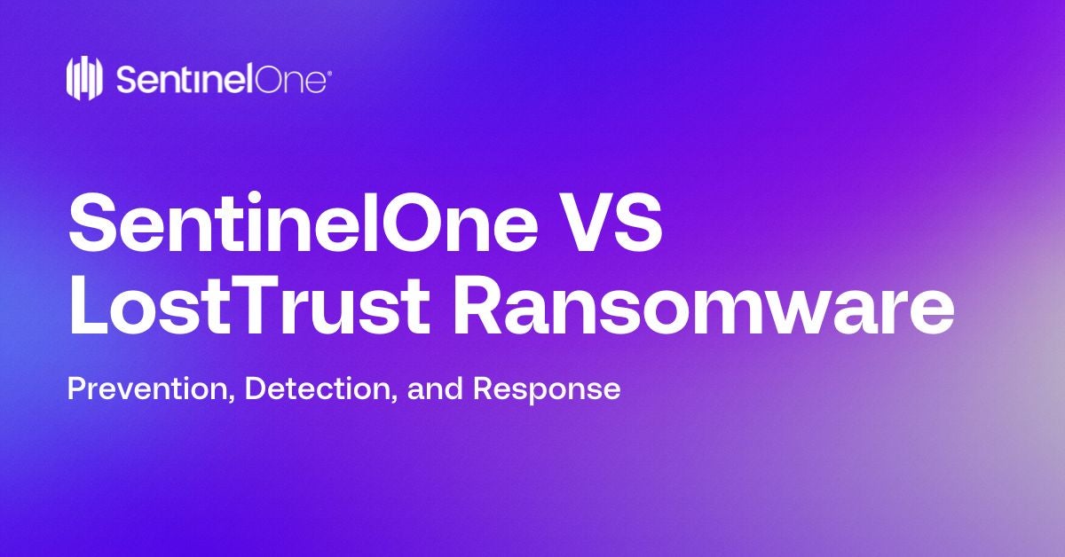 LostTrust Ransomware - Featured Image | SentinelOne