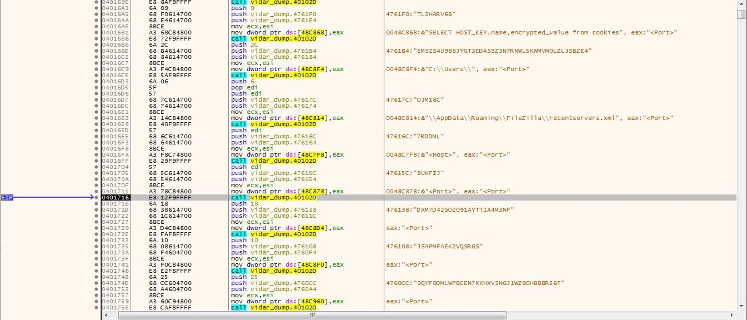 image of Vidar info stealer 5