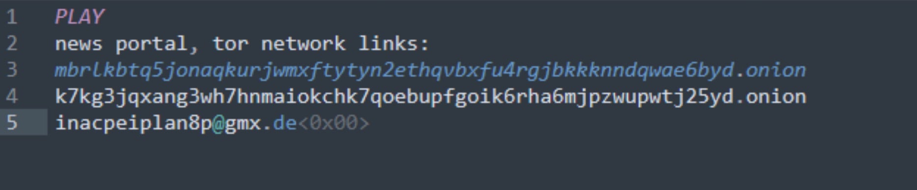 Play Ransomware - Code