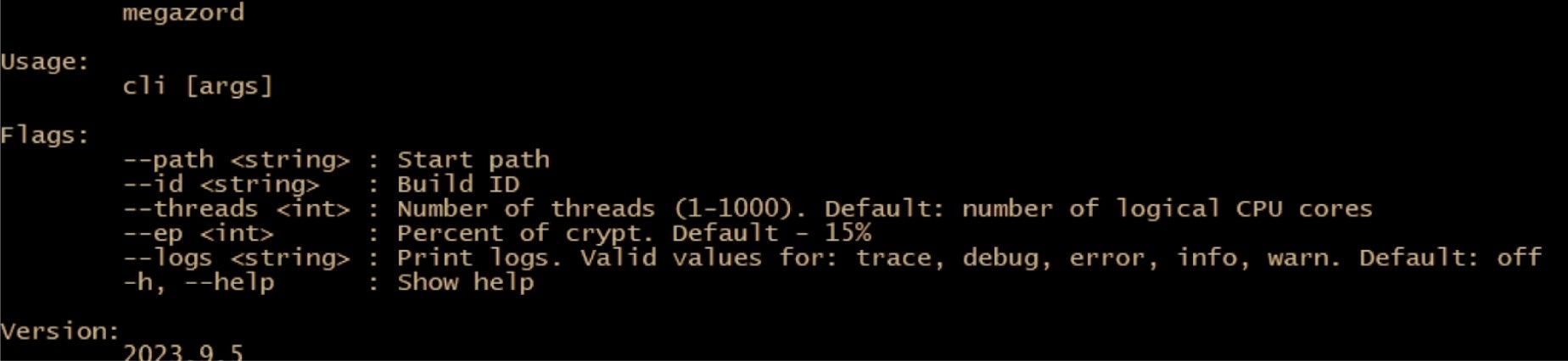 Megazord Ransomware - Command2 | SentinelOne