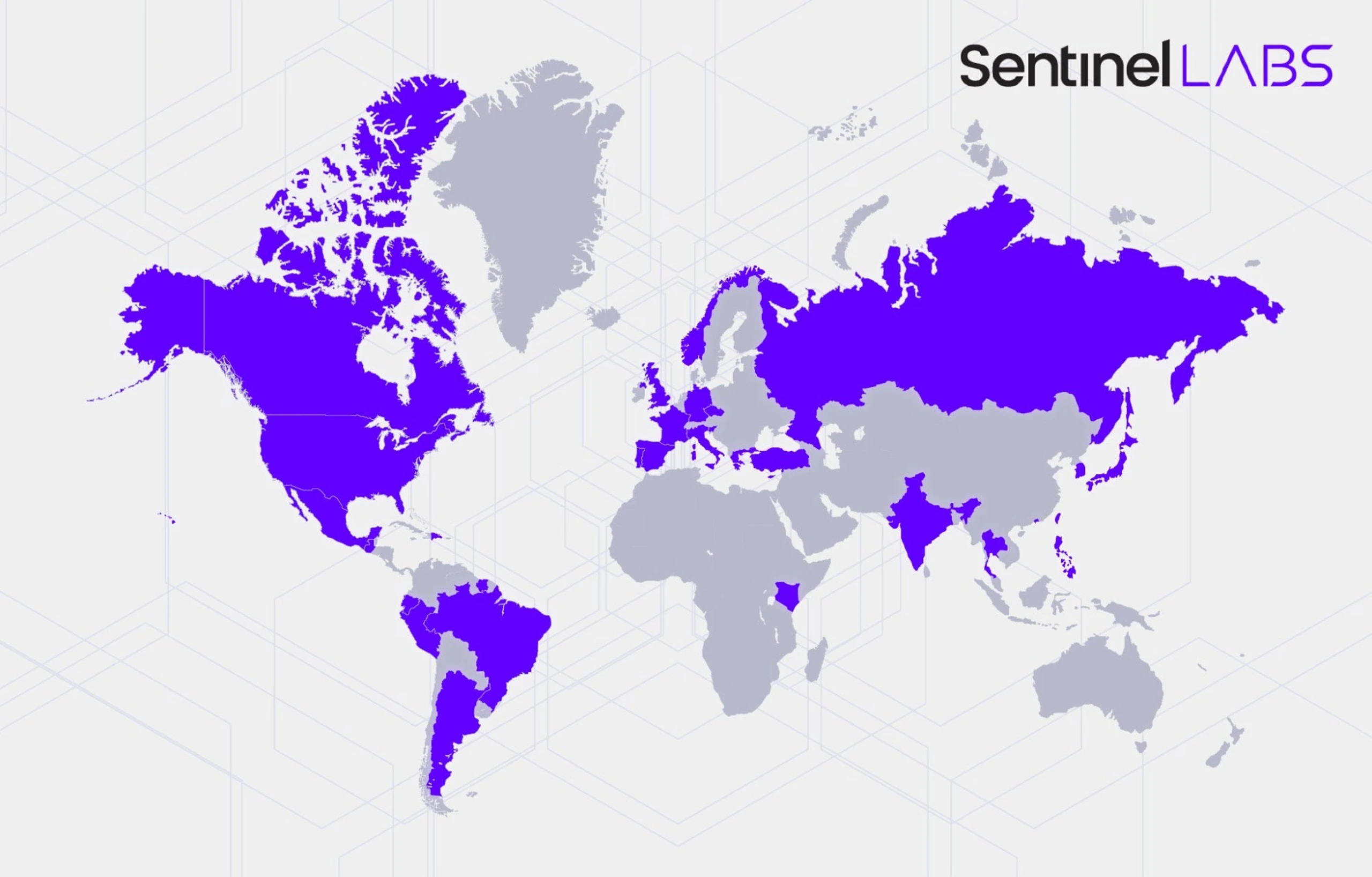 Geographical distribution of victims