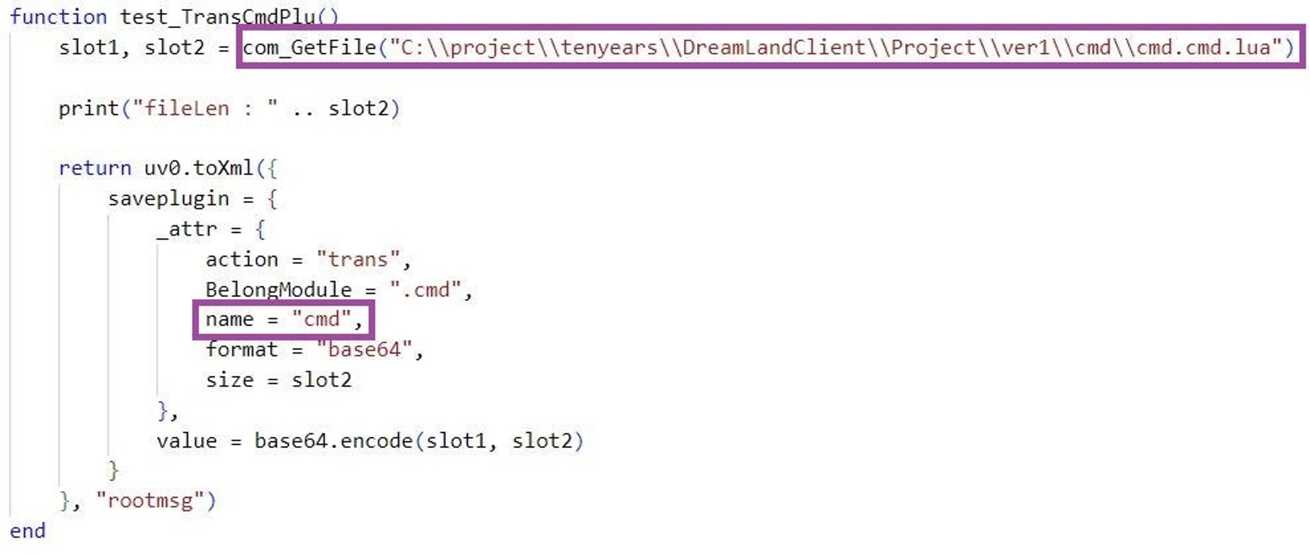 cmd plugin references