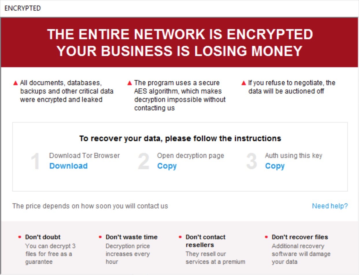 Trigona Ransomware - Ransom Note | SentinelOne