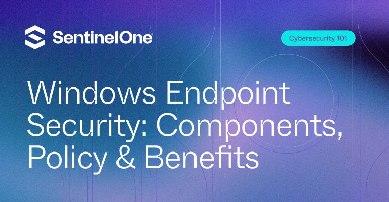 Windows Endpoint Security - Uitgelichte afbeelding | SentinelOne