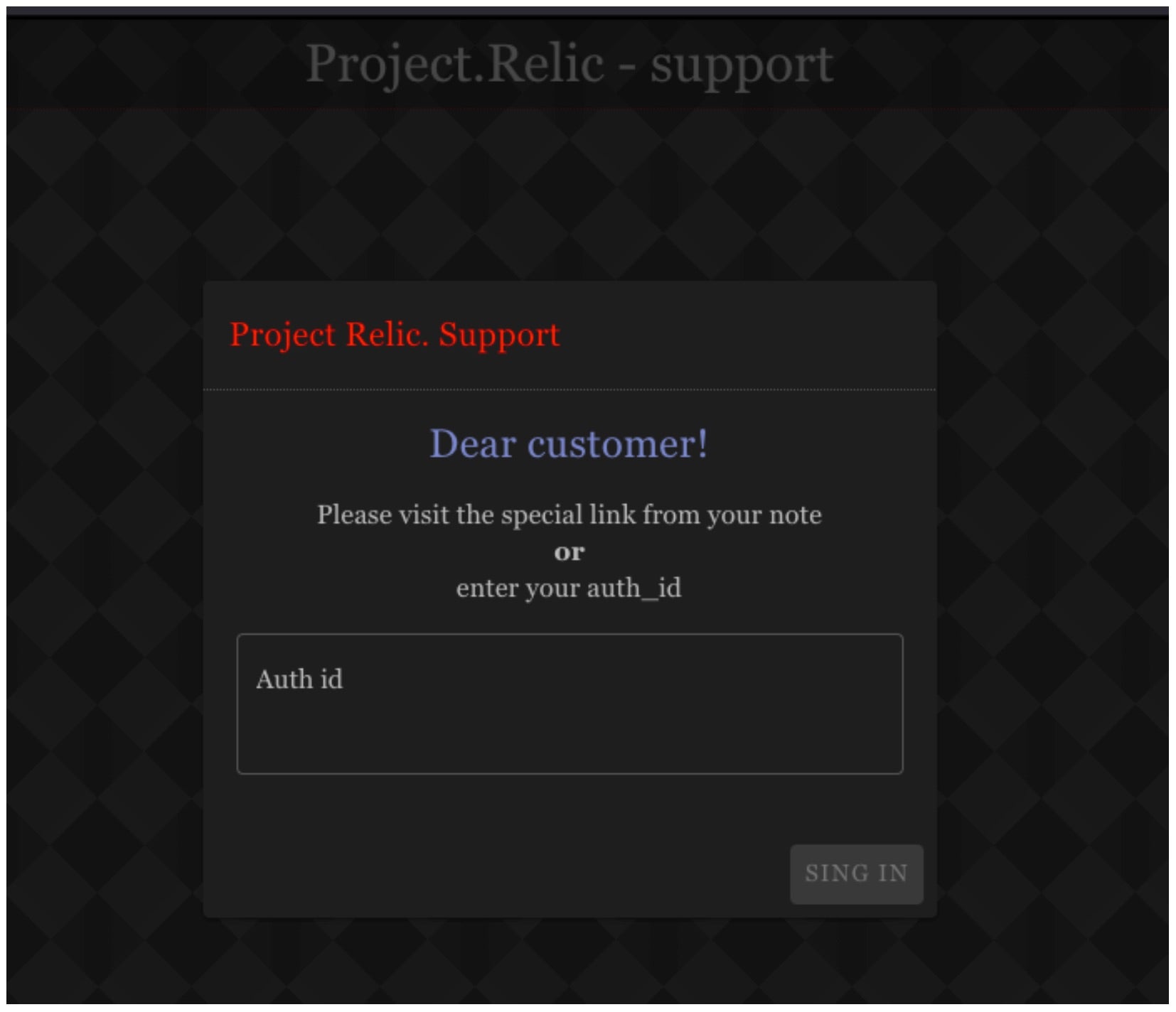 Project Relic Ransomware - Contact | SentinelOne