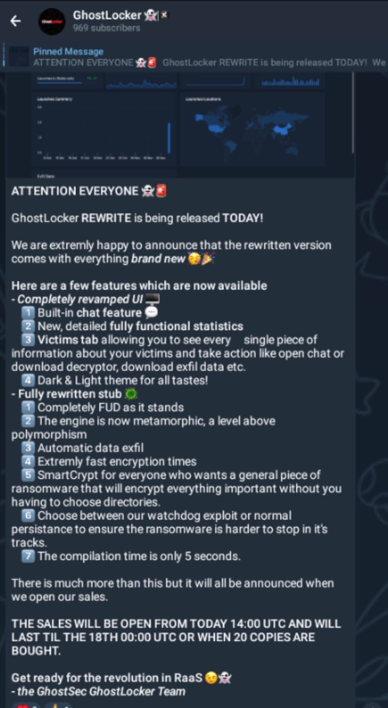 GhostLocker Ransomware - Version 2 | SentinelOne
