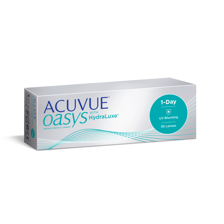 ACUVUE[^®] OASYS 1-DAY with HydraLuxe[^®*4]