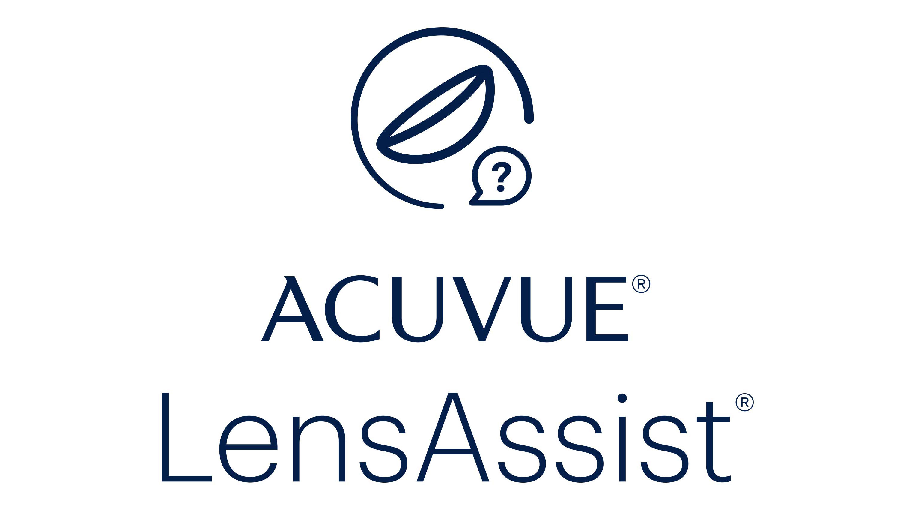 ACUVUE® LensAssist logo.