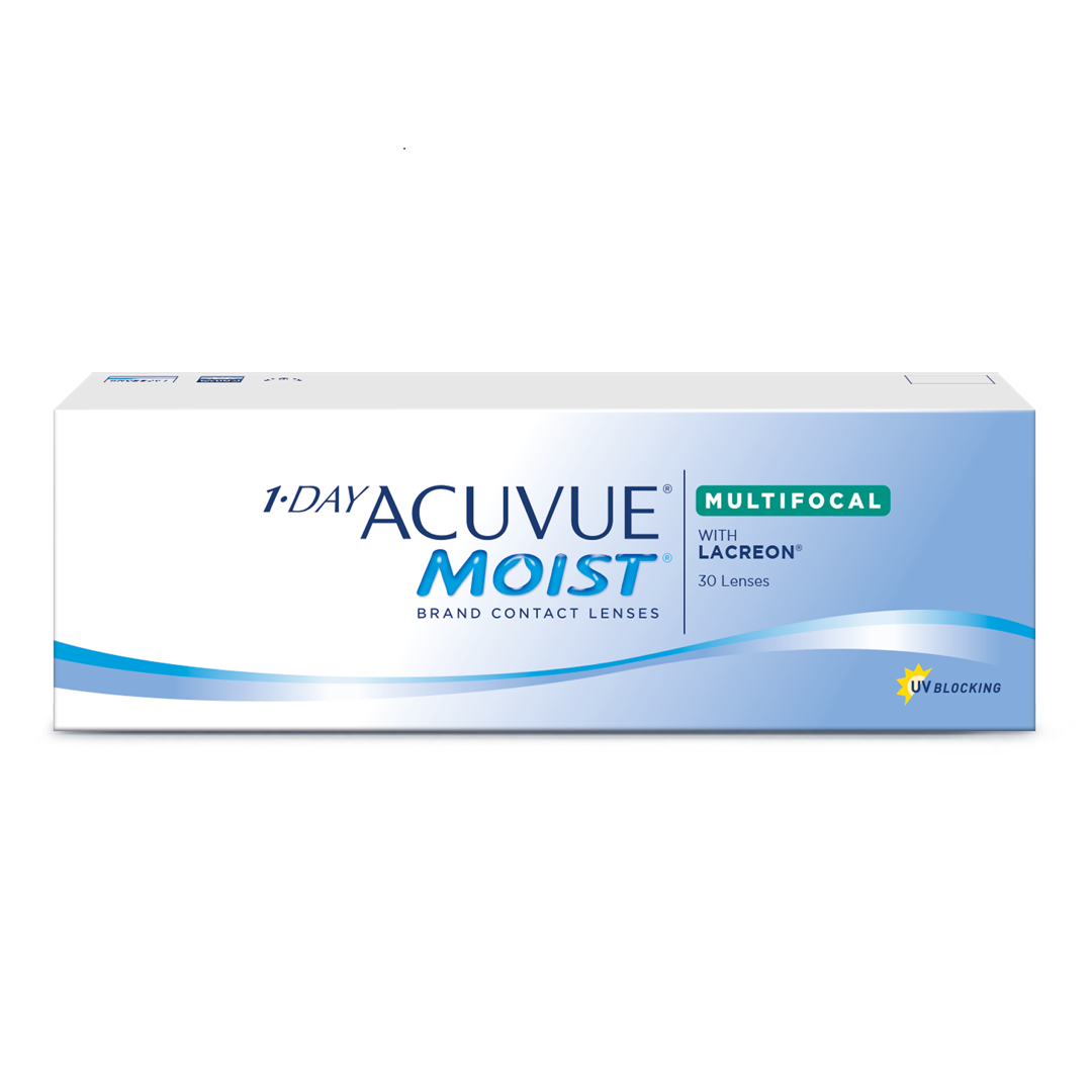 Упаковка однодневных контактных линз ACUVUE® MOIST Multifocal