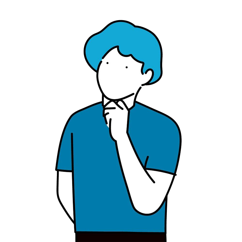 考えている男性