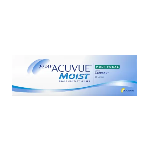 Упаковка однодневных контактных линз ACUVUE® MOIST Multifocal