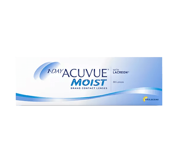 Однодневные линзы 1-Day ACUVUE® MOIST with LACREON®