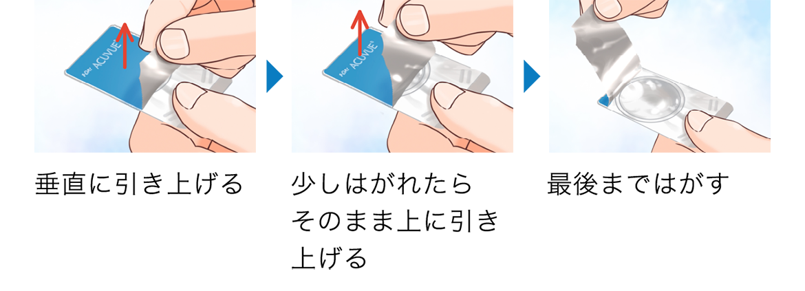 ホイルのはがし方 ホイルのはがし方