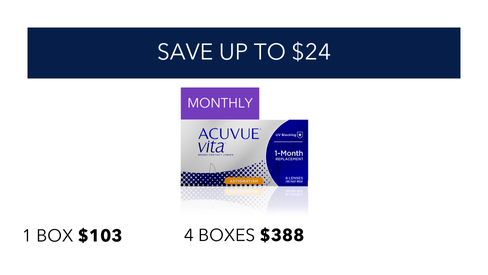 ACUVUE® VITA™ MONTHLY LENSES FOR ASTIGMATISM