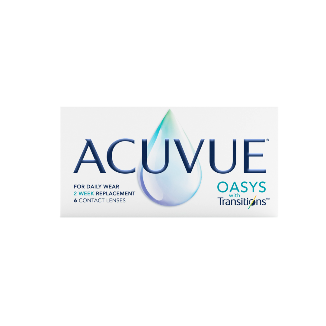ACUVUE OASYS with Transitions Six Pack Contact Lenses