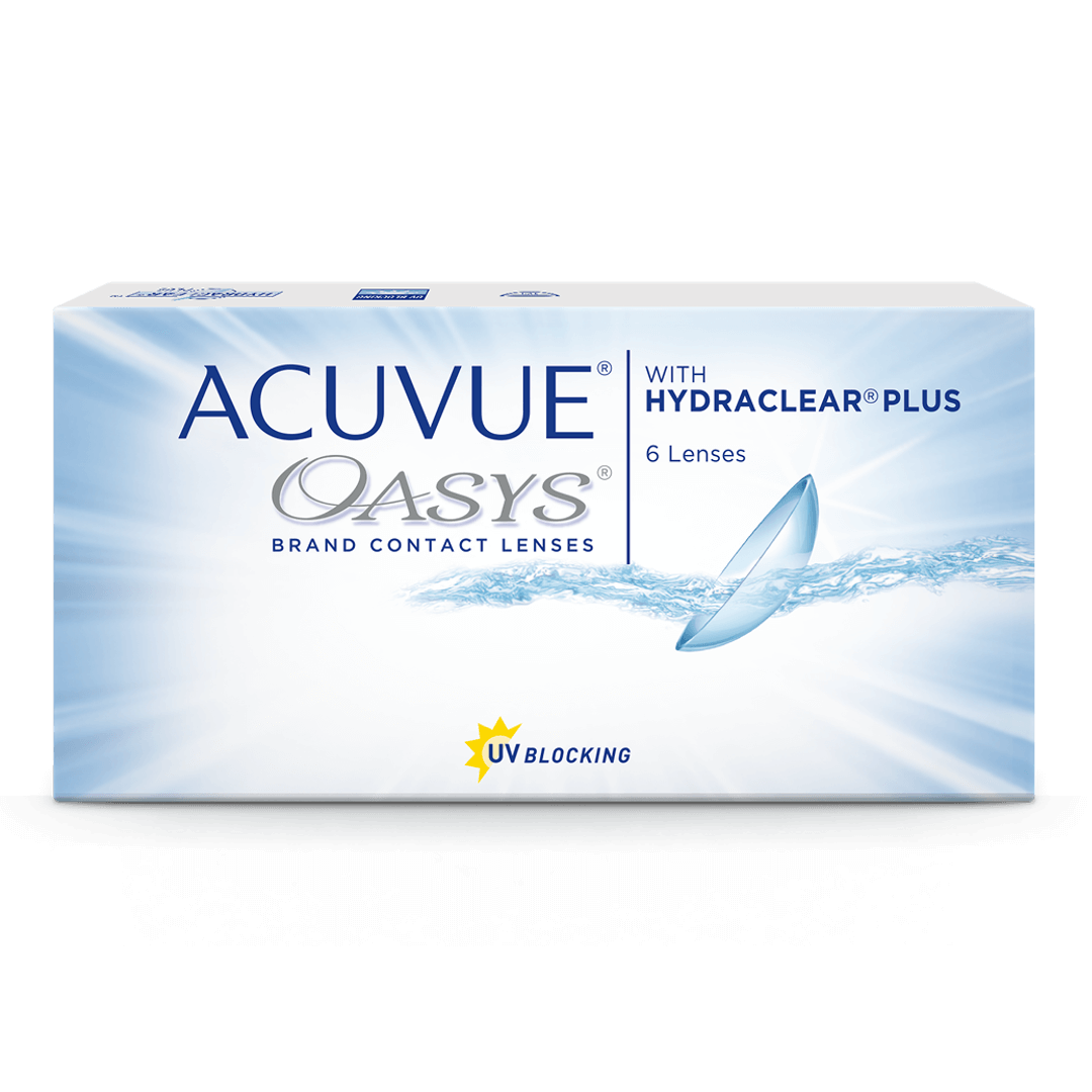 Упаковка ACUVUE® OASYS с технологией HYDRACLEAR® PLUS