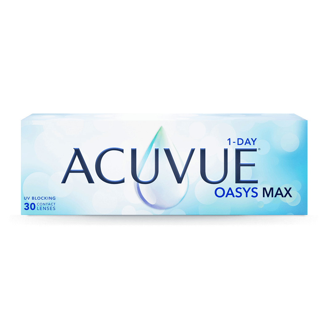 Упаковка контактных линз ACUVUE® OASYS MAX 1-Day