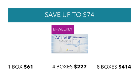  ACUVUE® OASYS WITH HYDRACLEAR® PLUS