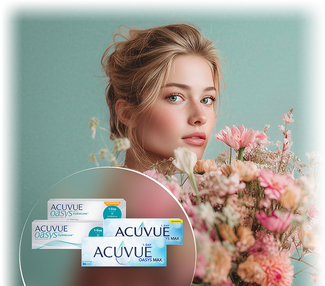 Скидки на покупку линз ACUVUE®! Скидки на покупку линз ACUVUE®!
