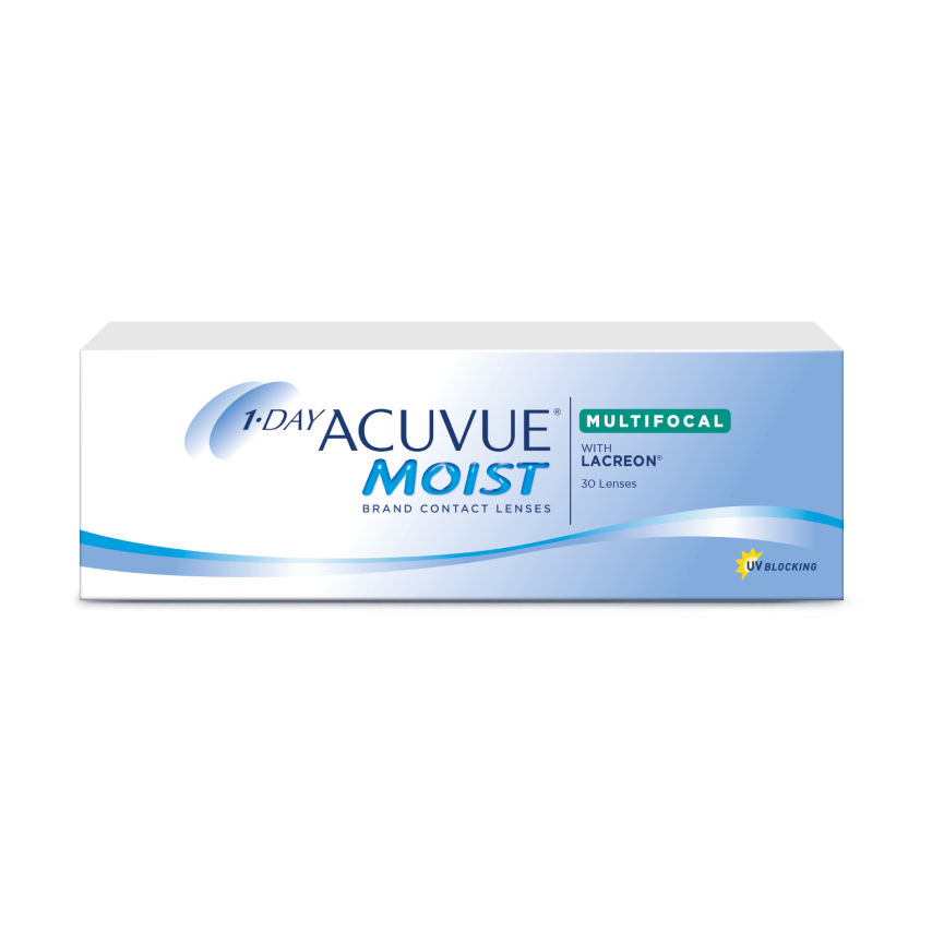 Упаковка однодневных контактных линз ACUVUE® MOIST Multifocal