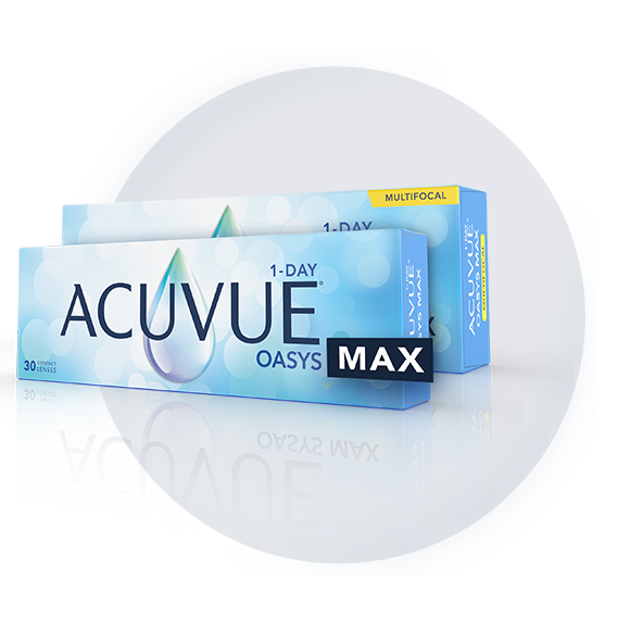 Boîte ACUVUE® OASYS MAX 1-DAY
