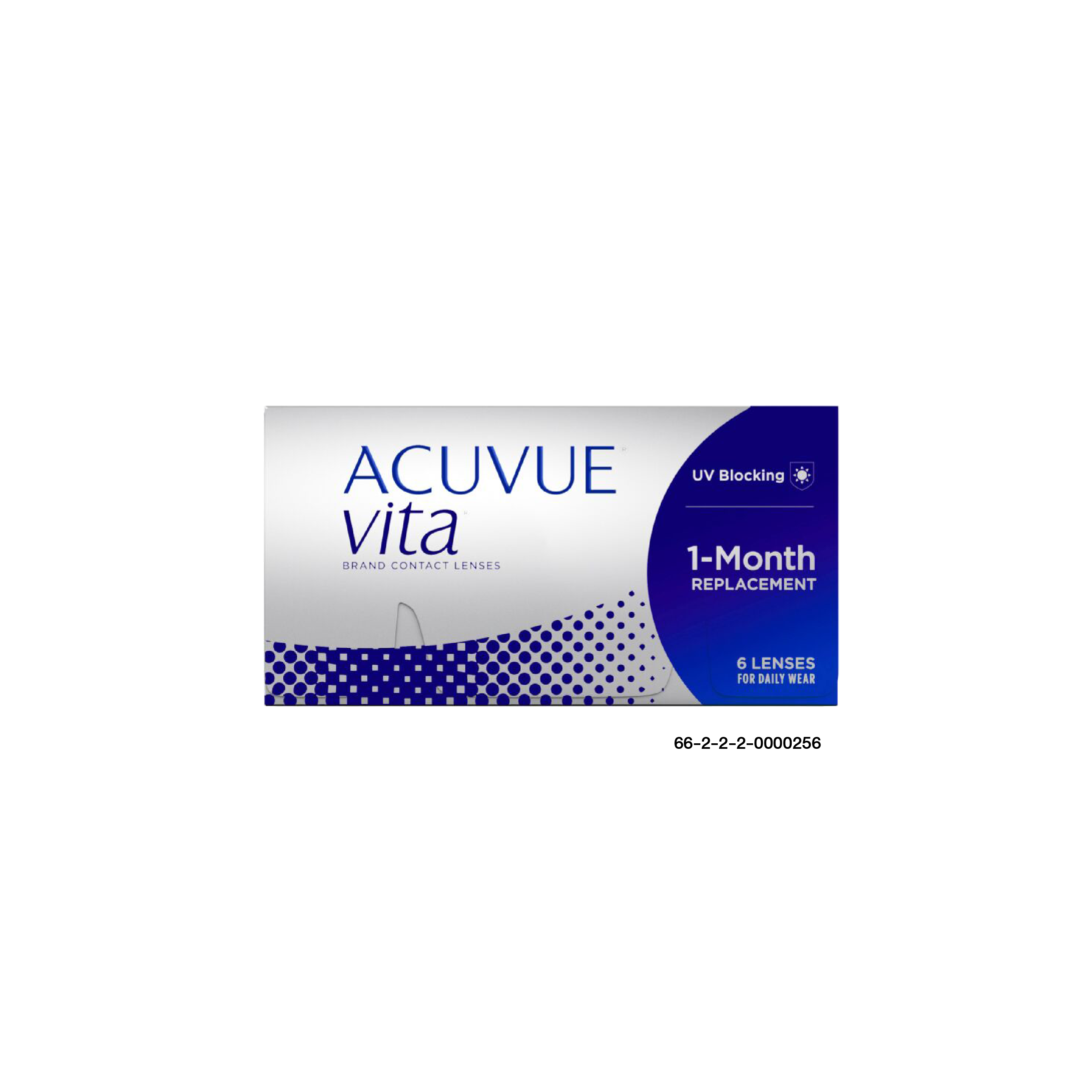 ACUVUE Packshot VITA 6P Front Shadow Only UV
