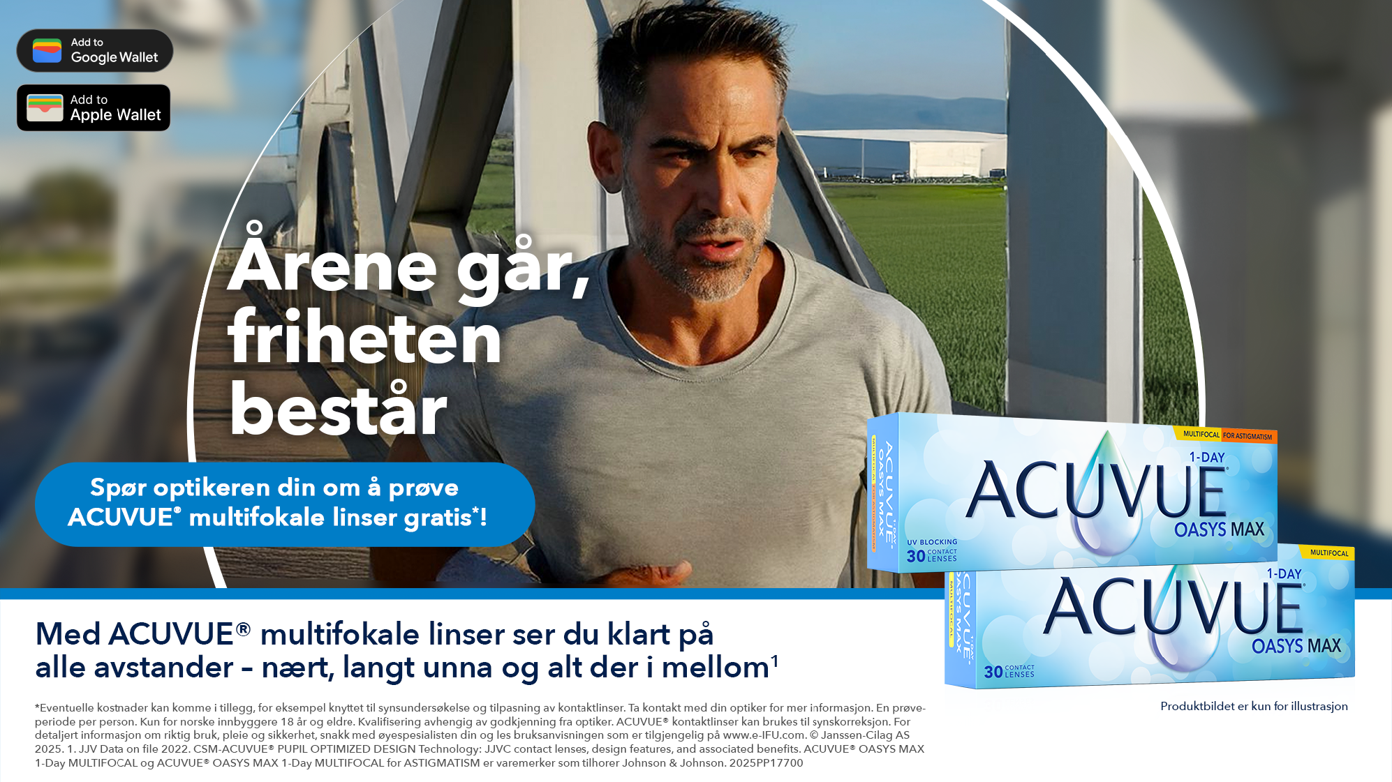 Voucher gratis ACUVUE prøvelinser