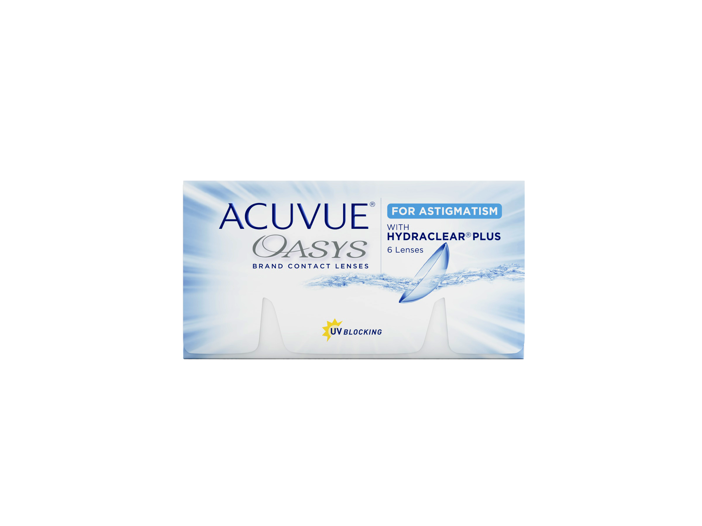 ACUVUE Packshot OASYS w HYDRCLEAR ASTIG 6P Front