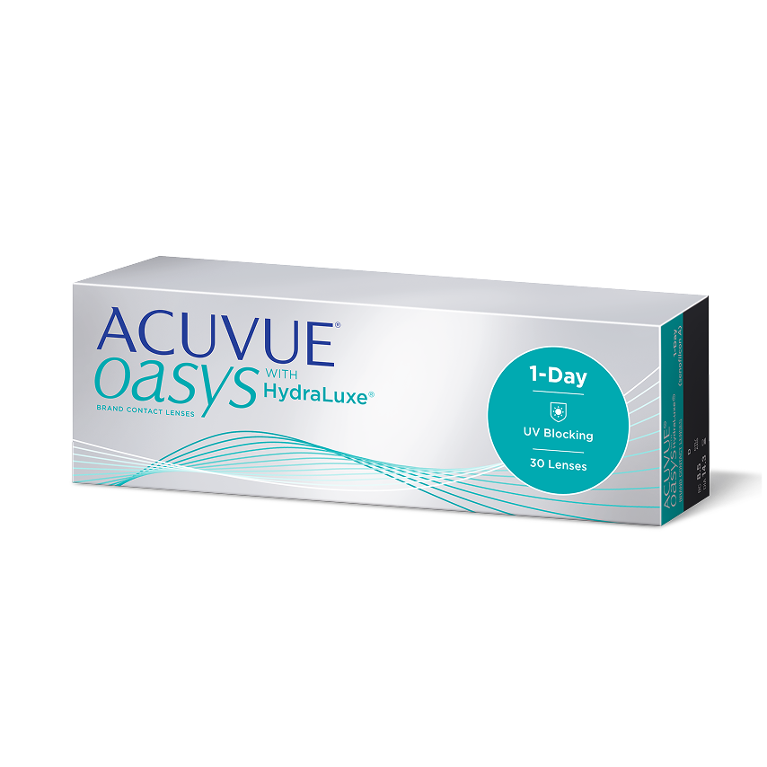 ACUVUE[^®] OASYS 1-DAY with HydraLuxe[^®*4]