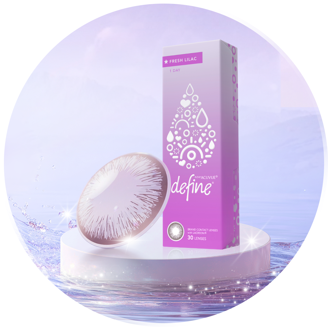 1-DAY ACUVUE® DEFINE® FRESH LILAC
